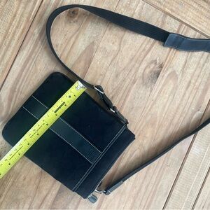 Coach Black Crossbody Bag with Subtle Logo